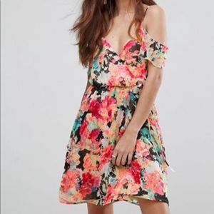 Boohoo floral dress
